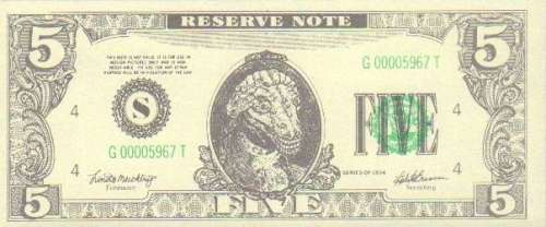 Dinosaurs original prop bill | Piece of the Past