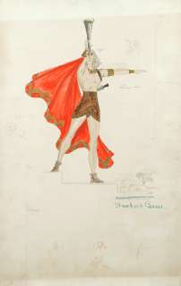 Three costume designs for Cleopatra | Bonhams