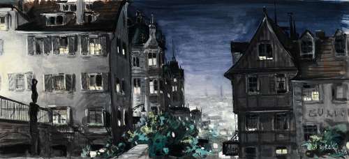 An Alex Dukelski original concept painting from Rhapsody | Bonhams