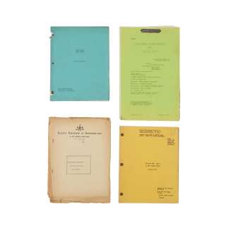 Lot 96 - A GROUP OF FILM SCRIPTS, 1950-1976