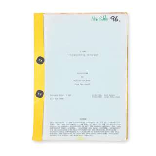The Princess Bride: A Revised Final Draft Script, Buttercup Films Ltd, 1988, | Bonhams