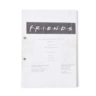 Friends: An Original Script for The One With Ross’s Wedding - Part II, Set Plans and Polaroids, Warner Bros., 1998, Qty | Bonhams