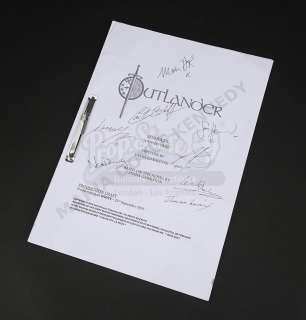 Outlander | Outlander Charity Script Auction - Maria Doyle Kennedy’s Cast Autographed Script - Episode 511 ’Journeycake’ | Propstore