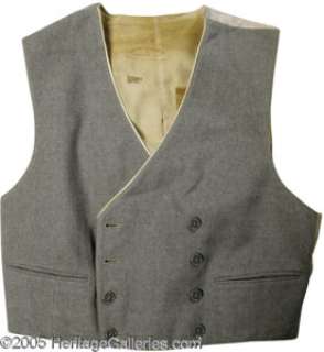 Charlie Chaplin Costume Vest. Although he was best known for his silent comedies (especially the ones featuring his Little T... | Heritage