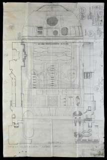 STAR WARS: ATTACK OF THE CLONES (2002) - Lot 660 - R2-D2 (Kenny Baker) Blueprint