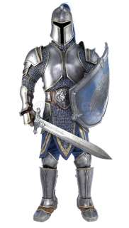 WARCRAFT (2016) - Lot 845 - Alliance Foot Soldier Armor with Sword and Shield