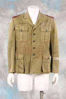 Lot 854 - George Peppard German military jacket from Tobruk