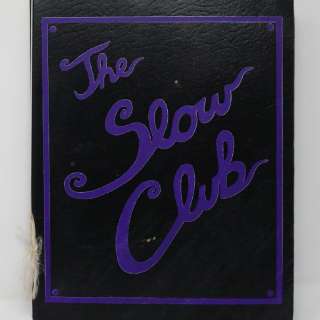 Blue Velvet (1986) Prop "Show Club" Menu W/COA | GWS Auctions