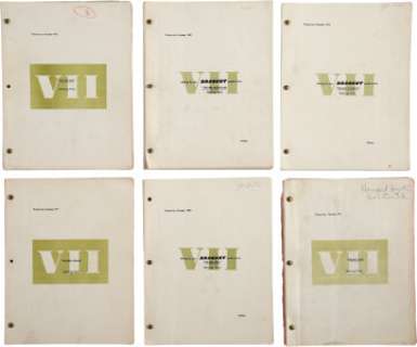 Dragnet Television Script Collection....