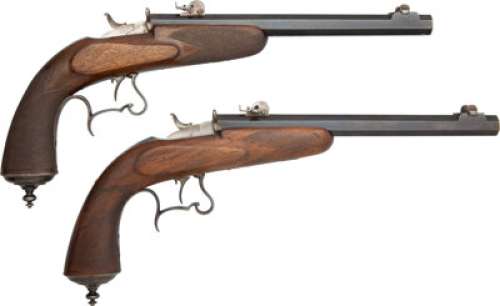 Original Screen Matched Pair of Antique Dueling Pistols used by William Shatner "Captain Kirk" and William Campbell "Trelane"... | Heritage