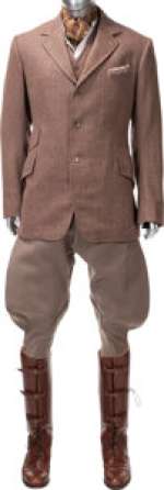 Jeremy Irons "Adrian Veidt" (7) Piece Horse Riding Ensemble from Watchmen, Episode 1: "It’s ... | Heritage