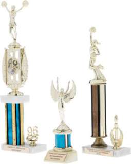 Jane Lynch "Sue Sylvester" Cheerios Cheer Squad Award Trophies (3) from Glee (Fox TV, 2009-2...