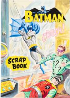 Batman Scrap Book Original Artwork (Walt Howarth, 1966). | Heritage