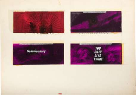 Maurice Binder Original Storyboard Title Sequence Artwork for You Only Live Twice (Eon Productions, 1967). (Total: 7 Items) | Heritage