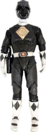 Mighty Morphin Power Rangers: The Movie (TCF, 1995), Johnny Yong Bosch "Adam Park" Black Ranger Costume.