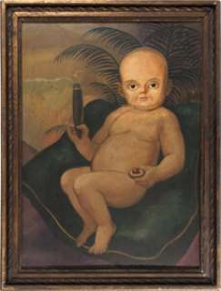 The Addams Family (Paramount, 1991), Raul Julia "Gomez Addams" Baby Portrait.