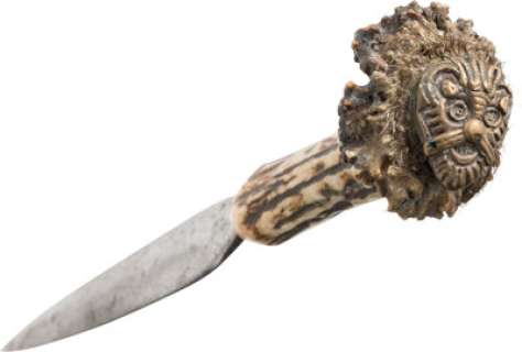 Osha (Natalia Tena) Bone-Handle Hero Dagger from Game of Thrones (HBO® Original 2011-2019, Season 2).