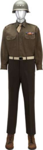 Patton (20th Century Fox, 1970), George C. Scott "General George Patton" Screen Used Military Uniform with Helmet. | Heritage