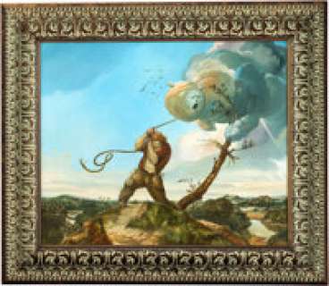 Victor Safonkin - The Cloud Tamer Painting Original Art (2001). | Heritage
