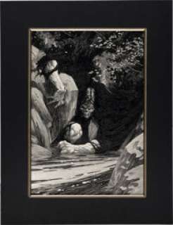 Bernie Wrightson Frankenstein Chapter 12 Published Illustration Plate Original Art from Mary Wollstonecraft Shelley’s Novel Adaptation (Marvel, 1977-1983). | Heritage