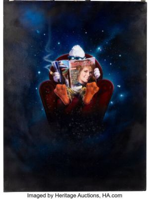 Howard the Duck (Universal, 1986), "Easy Chair" Poster Final Key Art. | Heritage