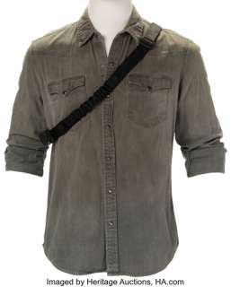 Rick Grimes (Andrew Lincoln) and Daryl Dixon (Norman Reedus), Group of Costume Pieces and Accessories from The Walking Dead (AMC 2010-2022, Season 8). | Heritage