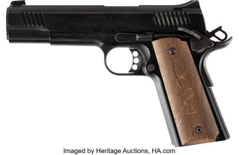 Negan (Jeffrey Dean Morgan), Hero Pistol from The Walking Dead (AMC 2010-2022, Seasons 6-8). | Heritage