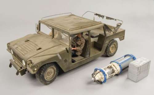 Lot 1085 - Hummer vehicle filming miniature from Broken Arrow