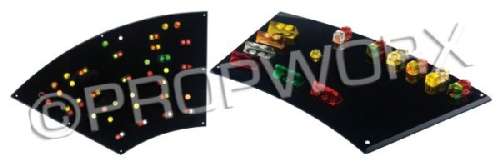 Set of Two Original Series Style Curved Button Pan | Propworx