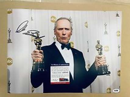 Million Dollar Baby | Million Dollar Baby - Signed by Clint Eastwood - with PSA/DNA Certification - No reserve | Catawiki