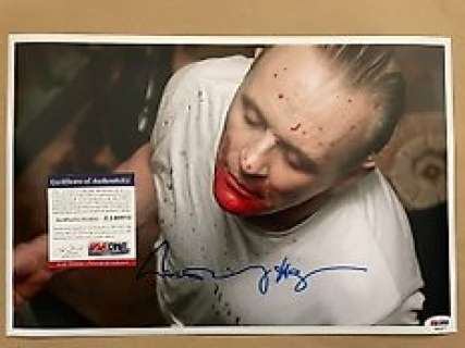 Silence of the Lambs | Silence of the Lambs - Signed by Anthony Hopkins - with PSA/DNA Certification - No reserve! | Catawiki
