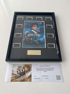 The Philosopher’s Stone Film Cell Display, Harry Potter | Harry Potter, The Philosopher’s Stone Film Cell Display - Daniel Radcliffe, Rupert Grint, Emma Watson | Catawiki
