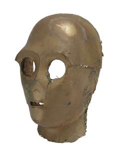 STAR WARS: ORIGINAL TRILOGY (1977-1983) - Lot 322 - Stuart Freeborn Collection: Production C-3PO Face Casting