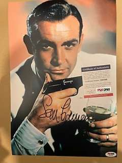 James Bond 007: Goldfinger | James Bond 007: Goldfinger - Signed by Sean Connery - with PSA/DNA Certificate - Autograph, photo - No reserve! | Catawiki