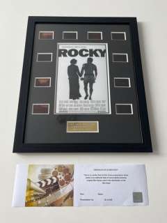 Film Cell Display, Rocky | Rocky, Film Cell Display - Sylvester Stallone, Talia Shire, Carl Weathers | Catawiki