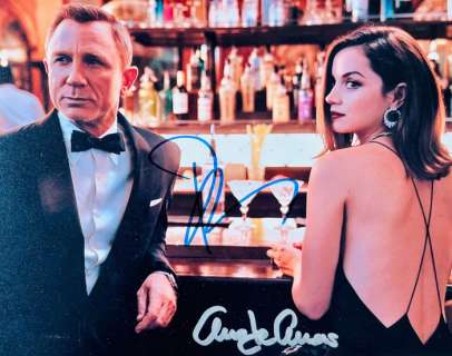 James Bond 007: No Time To Die - Ana de Armas, signed with COA | Catawiki