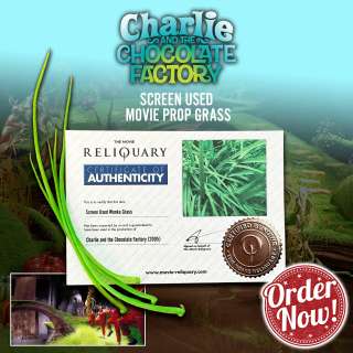 Charlie and the Chocolate Factory Production Used ‘Edible’ Grass Movie Prop | The Movie Reliquary