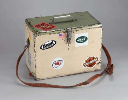 Lot 1073 - Metal case used by Megan Fox to cage “Wheelie” in from Transformers: Revenge of the Fallen