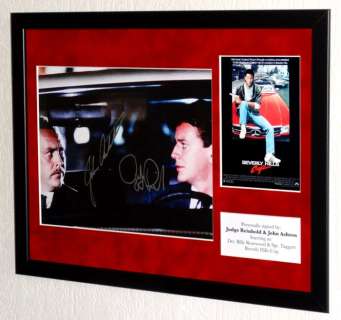 Beverly Hills Cop - Judge Reinhold & John Ashton (Det. Billy Rosewood & Sgt. John Taggart) Signed, Framed + COA | Catawiki