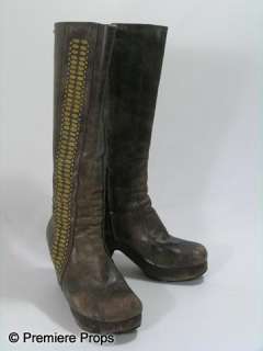 Lot 293 - Rise Sadie (Lucy Liu) Boots Movie Props
