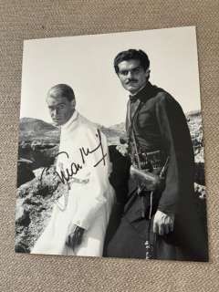 Omar Sharif - Autographe