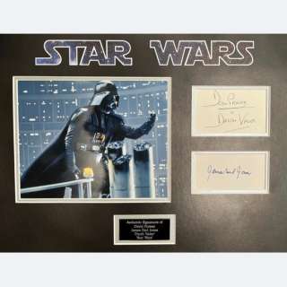 Star Wars - Signed by Dave Prowse and James Earl Jones (Vader’s Body and Voice) | Catawiki
