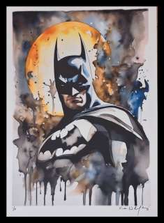 Batman - watercolor edition by Emma Wildfang - Large size | Catawiki