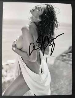 Herb Ritts Cindy Crawford photo sexy autograph original | Catawiki