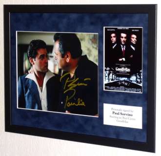 Goodfellas - Paul Sorvino (RIP) (Paul Cicero) Premium Framed, signed + COA | Catawiki