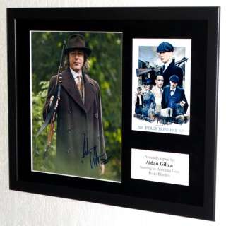 Peaky Blinders - Aidan Gillen (Aberama Gold) Premium Framed, signed + Certificate of Authenticity