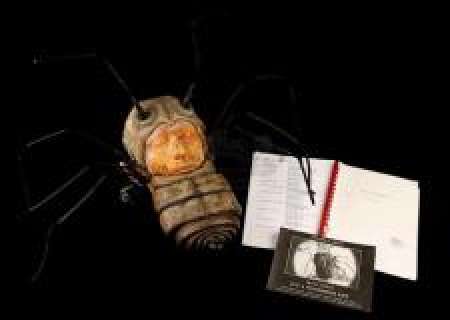 FRANZ KAFKA‘S IT‘S A WONDERFUL LIFE (1993) - Lot 124 - Bug Mask, Production-Used Script and Crew List