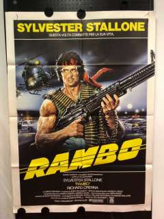 First Blood - Sylvester Stallone - Servici Ausiliari di Cinema | Catawiki