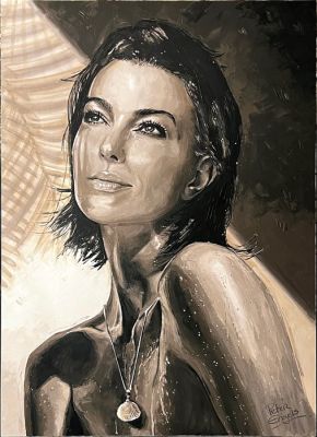 Peter Engels - "Vitamin Sea" Original Palette Knife Painting - Unique, Signed, with Certificate of Authenticity | Catawiki