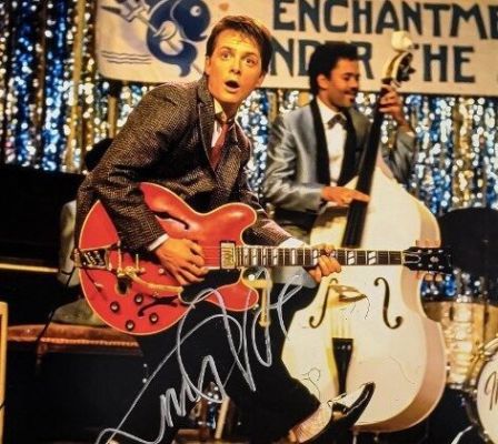 Back to the Future - Michael J. Fox - Signed 28x45 cm Photo with BECKETT COA | Catawiki